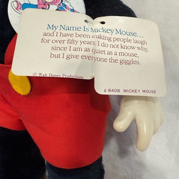 Black and Red Stuffed Animal Plush - Picture 4 of 8